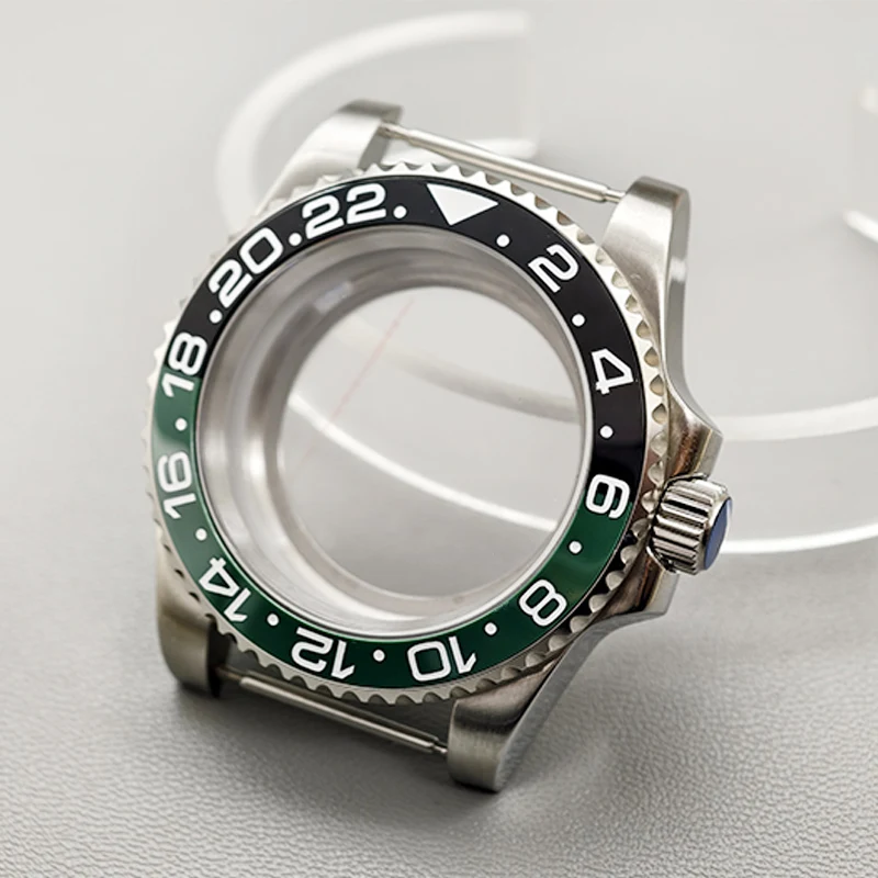 40mm Silver SUB Watch Case Sapphire Glass Fits NH35 NH36 4R36 4R35 7S Movement Transparent Back Cover Men SUB Watch Cases Refit
40mm Silver SUB Watch Case Sapphire Glass Fits NH35 NH36 4R36 4R35 7S Movement Transparent Back Cover Men SUB Watch Cases Refit