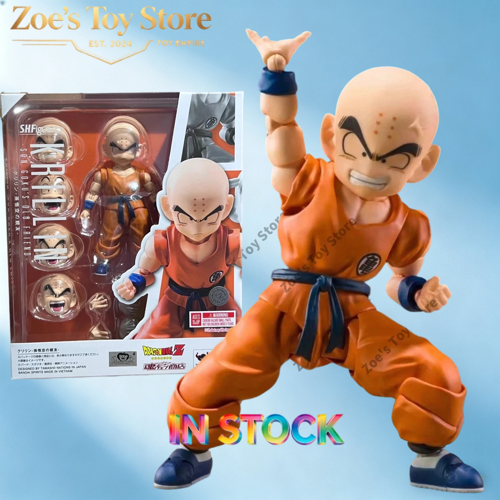 Original in-Stock in Stock Bandai Soul Limited SHF Klin 3.0 Sun Wukong's Best Friend Toys Collection Birthday Holiday Gift
Original in-Stock in Stock Bandai Soul Limited SHF Klin 3.0 Sun Wukong's Best Friend Toys Collection Birthday Holiday Gift