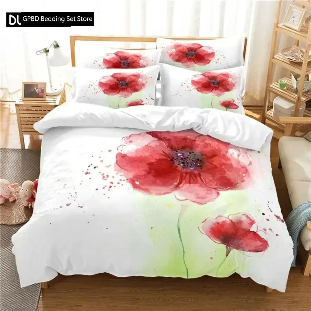 Beautiful Flower Comfortable Duvet Quilt Cover Pillowcase Bedding Set Children Bedroom Decoration Home Textile
Beautiful Flower Comfortable Duvet Quilt Cover Pillowcase Bedding Set Children Bedroom Decoration Home Textile