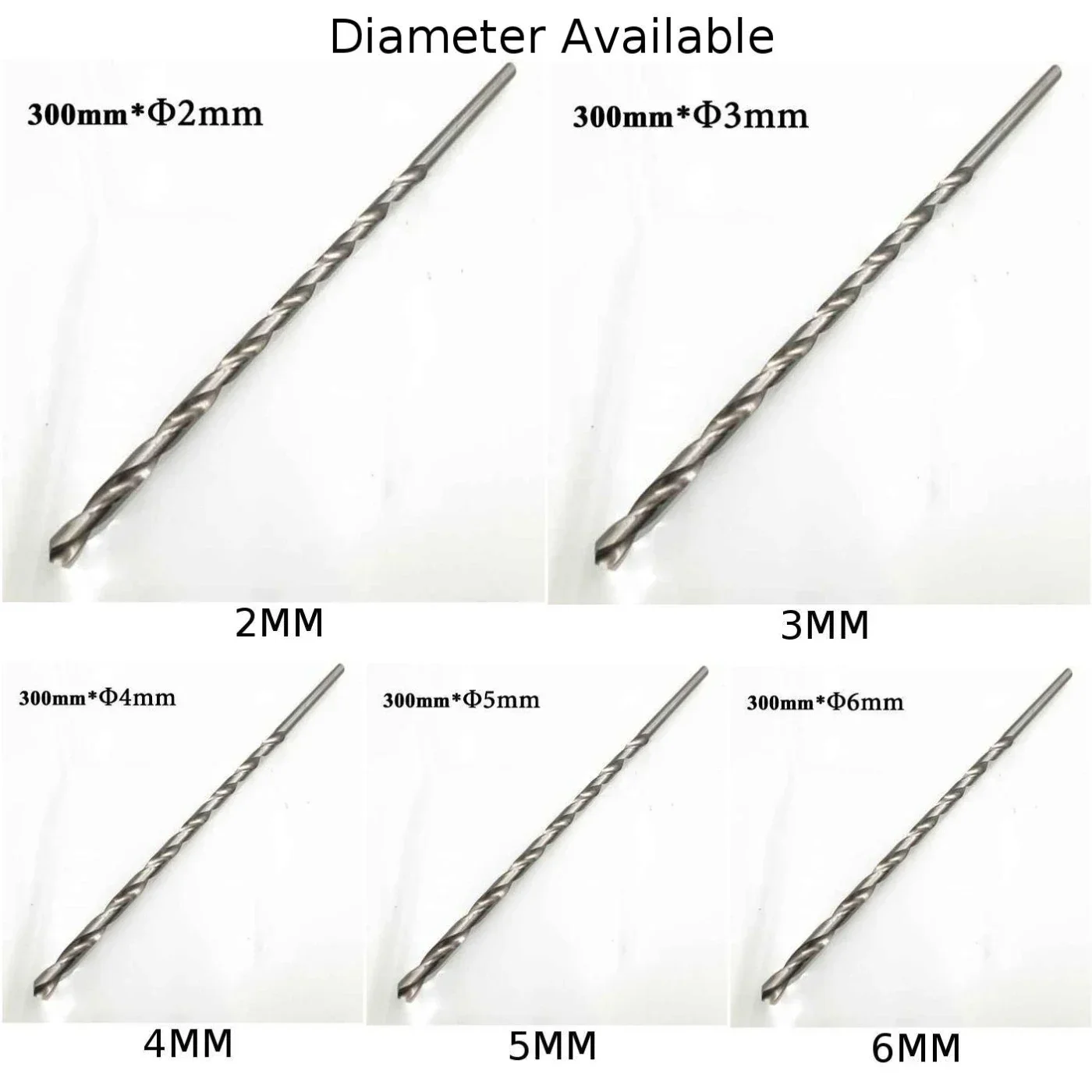 1pc Extra-Long HSS Drill Bit Length 160/200/250/300mm Cutter Drill Bits For Metal Wood Stainless Steel Deep Hole Drilling Tools
1pc Extra-Long HSS Drill Bit Length 160/200/250/300mm Cutter Drill Bits For Metal Wood Stainless Steel Deep Hole Drilling Tools