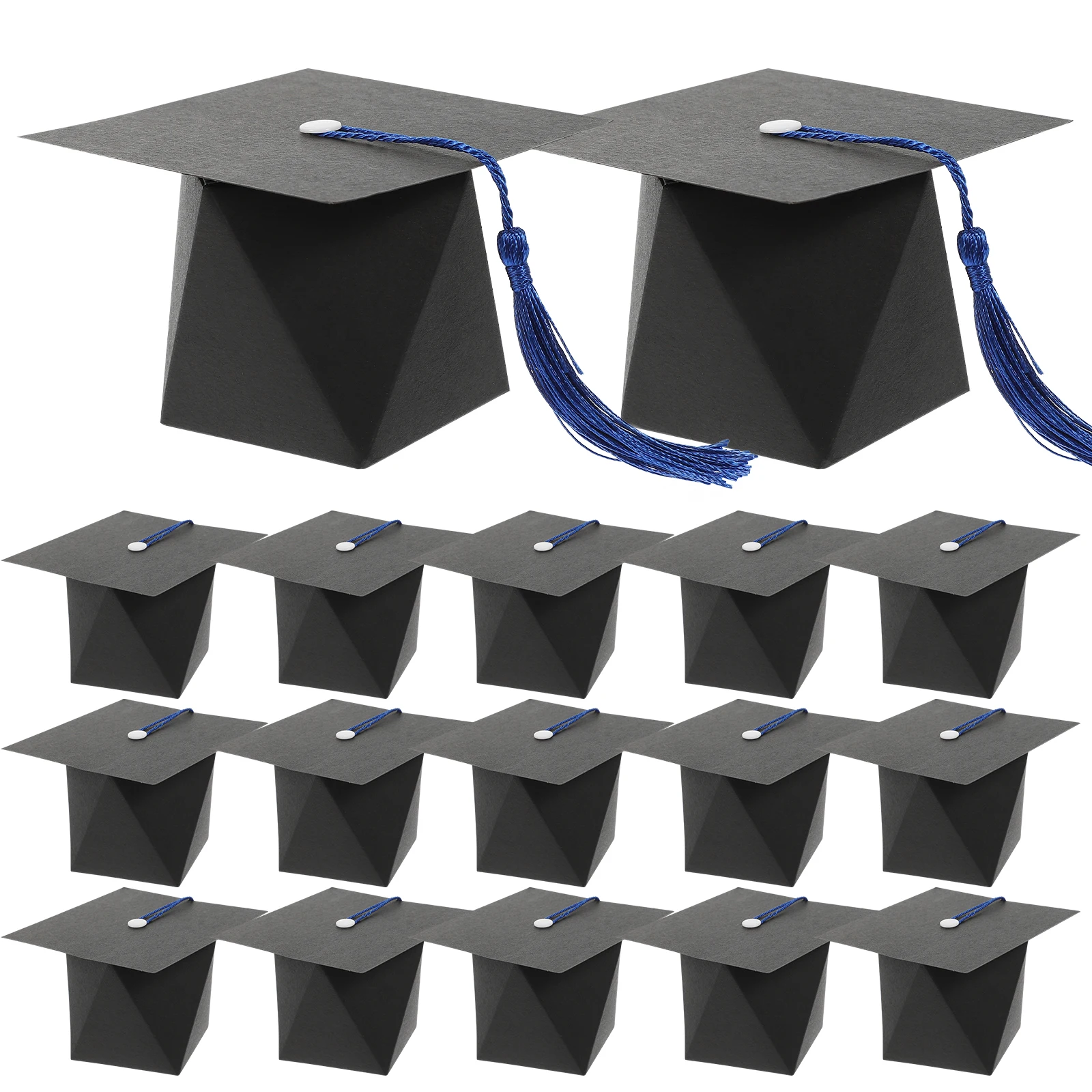 50pcs Graduation Candy Bachelor Hat Party Sweets Box Gift Packaging Box Chocolate Holder Material Easy Assembly
50pcs Graduation Candy Bachelor Hat Party Sweets Box Gift Packaging Box Chocolate Holder Material Easy Assembly