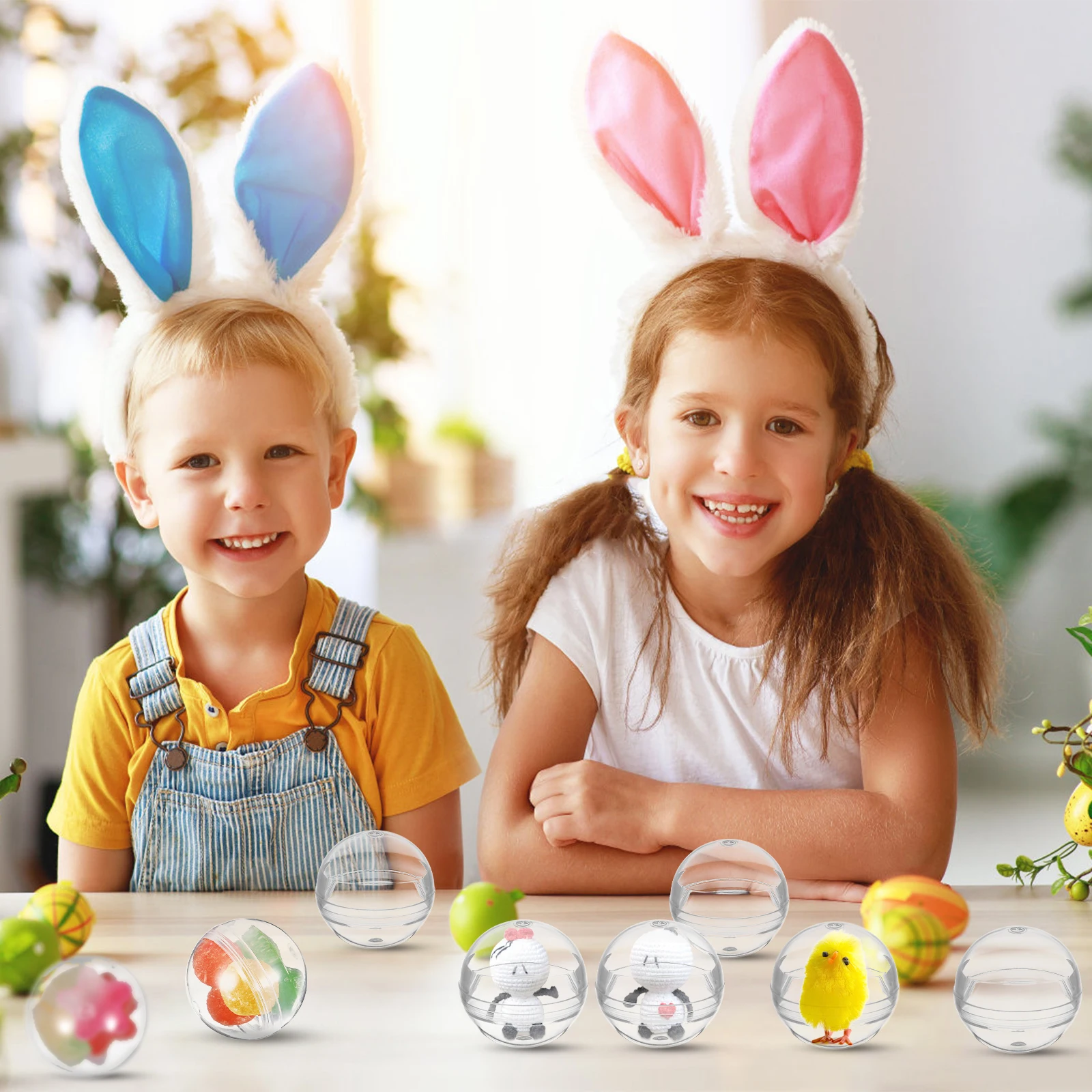 100pcs Fillable One Inch Kids Claw Balls Toy Plastic Ball Decor Clear Craft Spheres Reusable Toy Shells Party Favors Decor
100pcs Fillable One Inch Kids Claw Balls Toy Plastic Ball Decor Clear Craft Spheres Reusable Toy Shells Party Favors Decor