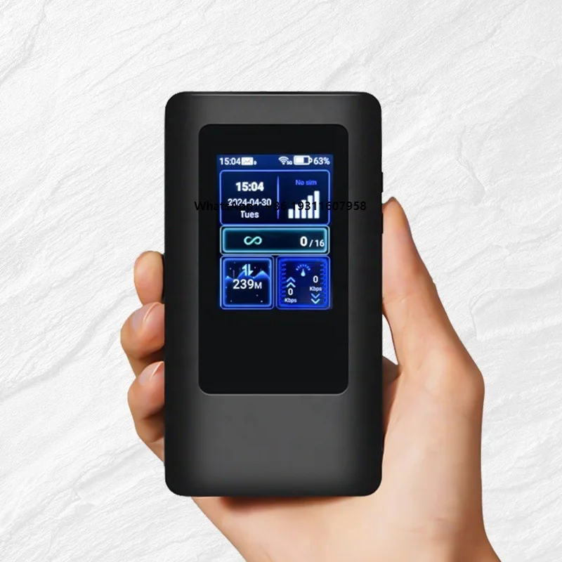 5G High-speed Portable WiFi LCD OEM WiFi6 Type-C Router with Sim Card Slot Cpe 4400mAh Modem Router
5G High-speed Portable WiFi LCD OEM WiFi6 Type-C Router with Sim Card Slot Cpe 4400mAh Modem Router