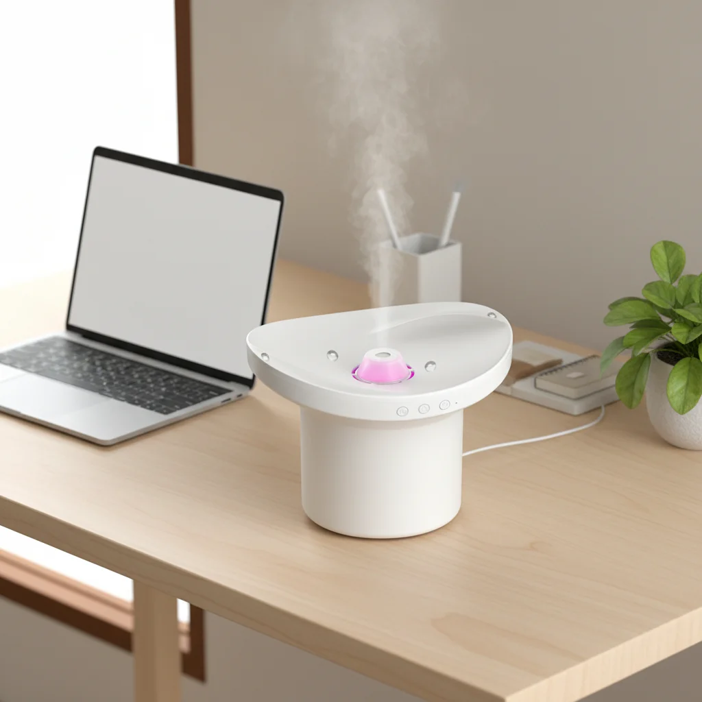 Portable Cool Mist Humidifier, 7 Color LED Night Light, Bluetooth Speaker & White Noise for Home Office
Portable Cool Mist Humidifier, 7 Color LED Night Light, Bluetooth Speaker & White Noise for Home Office