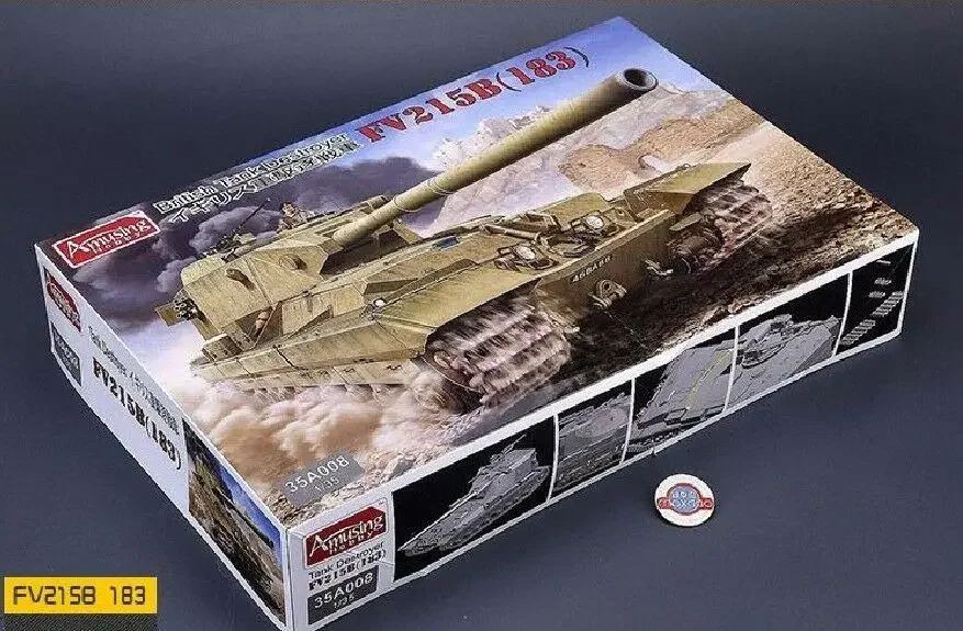 Забавный хобби 35A008 Британский танковый разрушитель в масштабе 1/35 FV215B(183)
Забавный хобби 35A008 Британский танковый разрушитель в масштабе 1/35 FV215B(183)