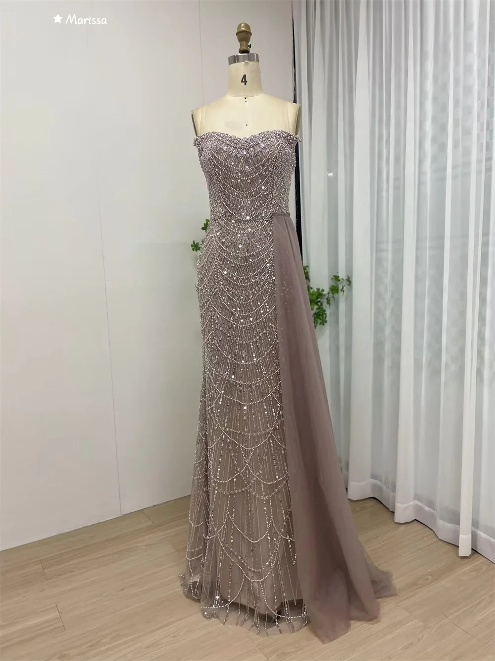 Marissa Custom Made Luxurious Women's Evening Dresses Woman Elegant Beaded Sequins Prom Dresses 2025 Long Fish Tail Gala Dress
Marissa Custom Made Luxurious Women's Evening Dresses Woman Elegant Beaded Sequins Prom Dresses 2025 Long Fish Tail Gala Dress