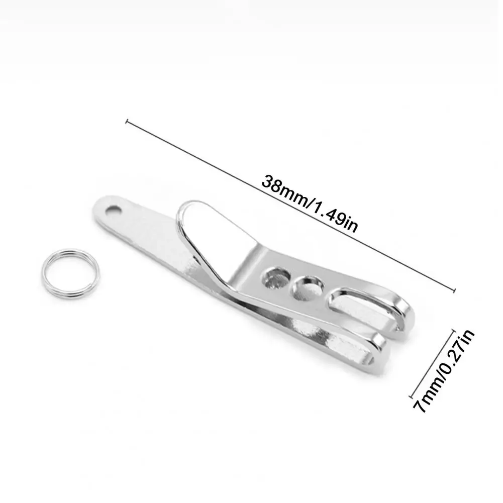 Карманный зажим, удобный для переноски, карманная сумка, подвесной зажим, брелок из нержавеющей стали, поясной ремень, подвесной универсальный ключ для снаряжения
Карманный зажим, удобный для переноски, карманная сумка, подвесной зажим, брелок из нержавеющей стали, поясной ремень, подвесной универсальный ключ для снаряжения