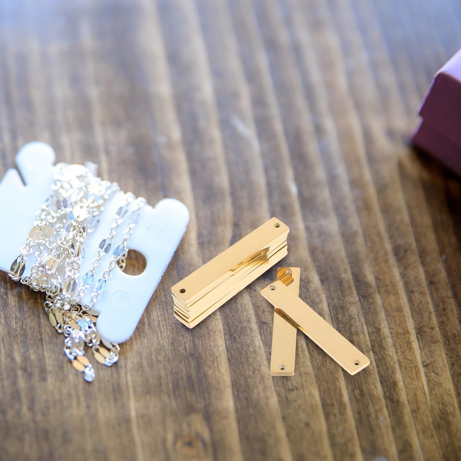 10 Pcs Connectors Jewelry Making Dual Hole Metal Accessories Key Golden Pendants 
10 Pcs Connectors Jewelry Making Dual Hole Metal Accessories Key Golden Pendants