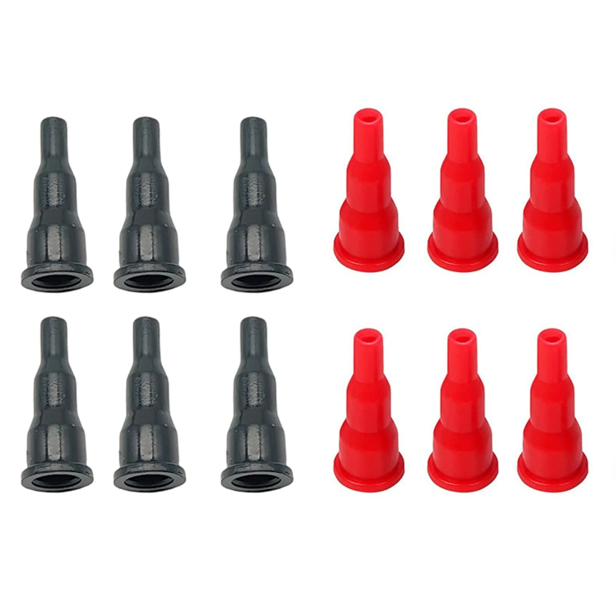 Red Black Butane Nozzle Adapter Convert Cassette Tank Into Inflatable Tank Gas Nozzle Connector Universal Refill Adapter