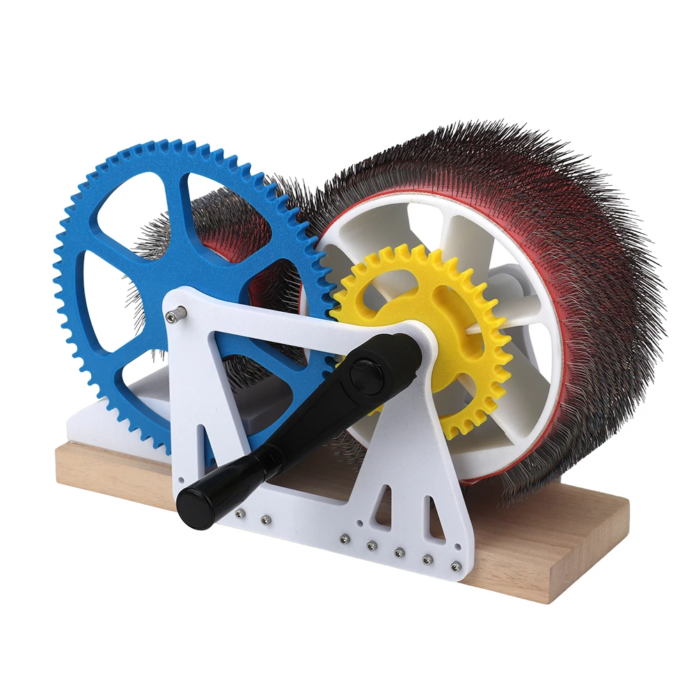 Hand Crank Wool Combing Machine DIY Fiber Blender for Spinning Felting Color Mixer Tool
Hand Crank Wool Combing Machine DIY Fiber Blender for Spinning Felting Color Mixer Tool