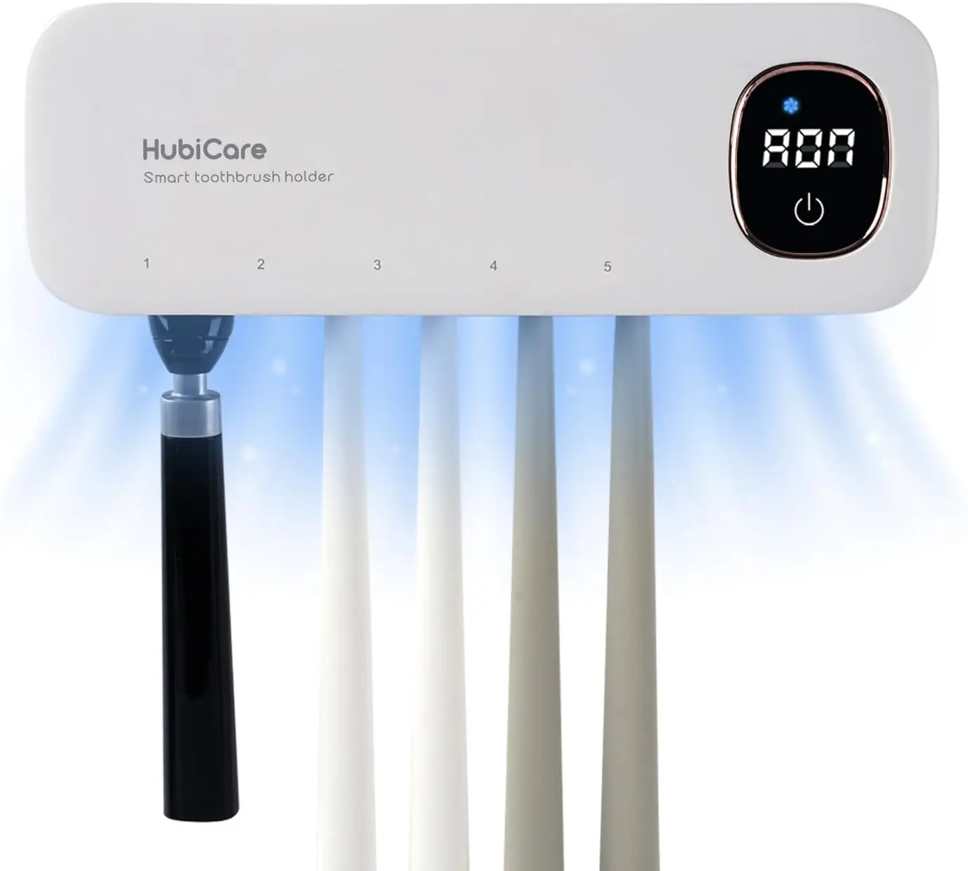 HubiCare Toothbrush Cleaner Fan Drying Function Toothbrush Holder Easy to Clean 5 Slots, Wall Mounted
HubiCare Toothbrush Cleaner Fan Drying Function Toothbrush Holder Easy to Clean 5 Slots, Wall Mounted