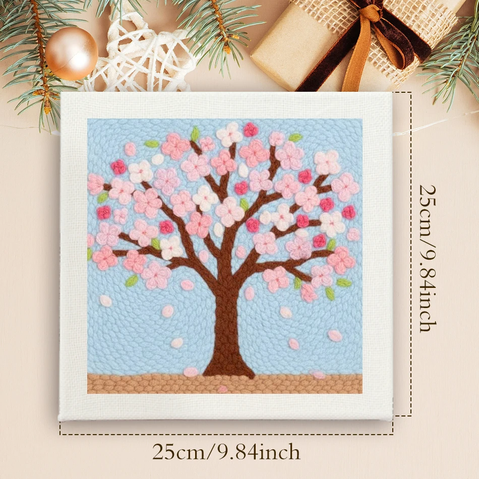 RUOPOTY 25x25cm Punch Needle Embroidery Kits Kits Needlework Supplies Starter Needle Point Kit Living Room Decoration Hobby Kits
RUOPOTY 25x25cm Punch Needle Embroidery Kits Kits Needlework Supplies Starter Needle Point Kit Living Room Decoration Hobby Kits