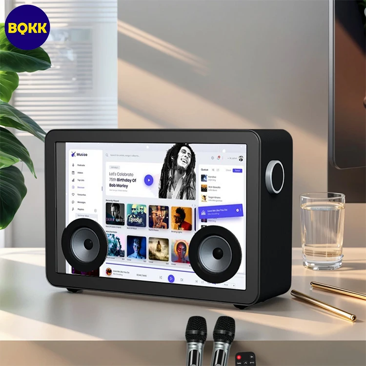 Professional Karaoke Experience Mini USB Speaker Indoor Subwoofer With 19.5 Transparent LCD Display LED & LCD TVs Genre Speaker
Professional Karaoke Experience Mini USB Speaker Indoor Subwoofer With 19.5 Transparent LCD Display LED & LCD TVs Genre Speaker