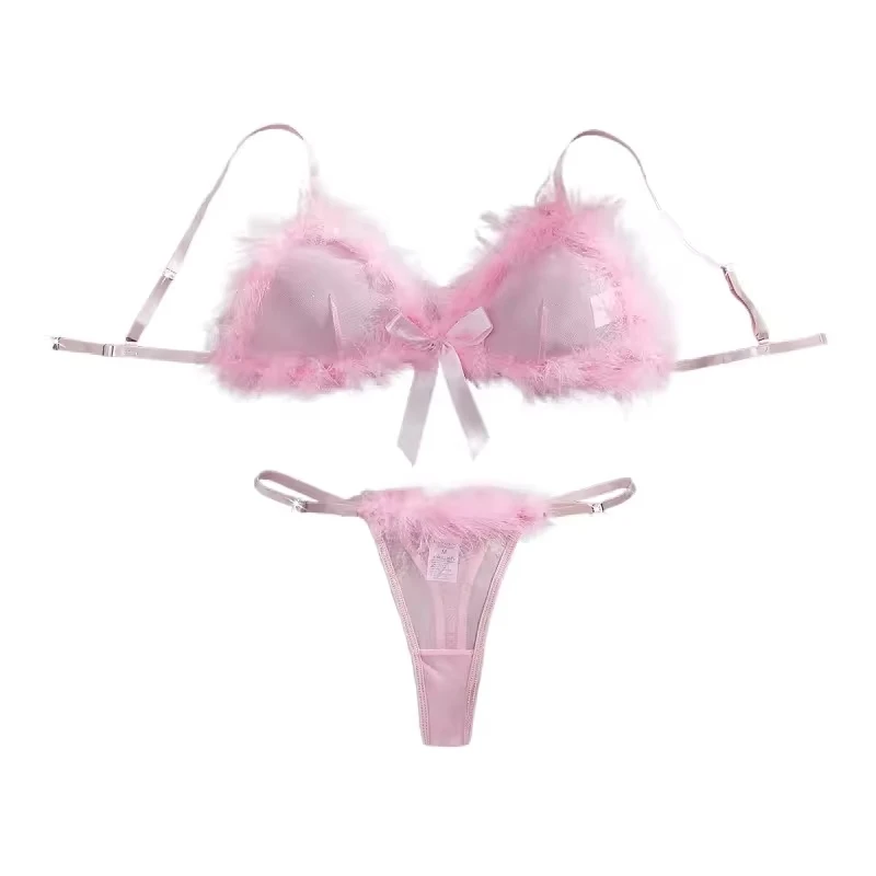 Western Furry Sweet Pure See Through Bra Pantys Womens Plush Soft Gorgeous Charming Stunning Attractive Sexy Lingerie Set
Western Furry Sweet Pure See Through Bra Pantys Womens Plush Soft Gorgeous Charming Stunning Attractive Sexy Lingerie Set