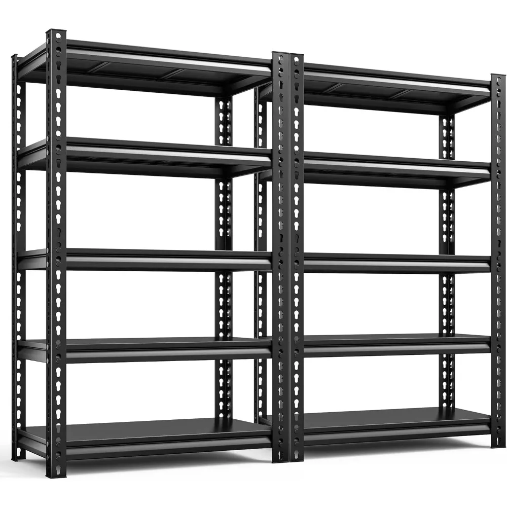 2000LBS Garage Shelving Heavy Duty, 5-Tier Adjustable Metal Shelves for Garage, Warehouse & Pantry
2000LBS Garage Shelving Heavy Duty, 5-Tier Adjustable Metal Shelves for Garage, Warehouse & Pantry