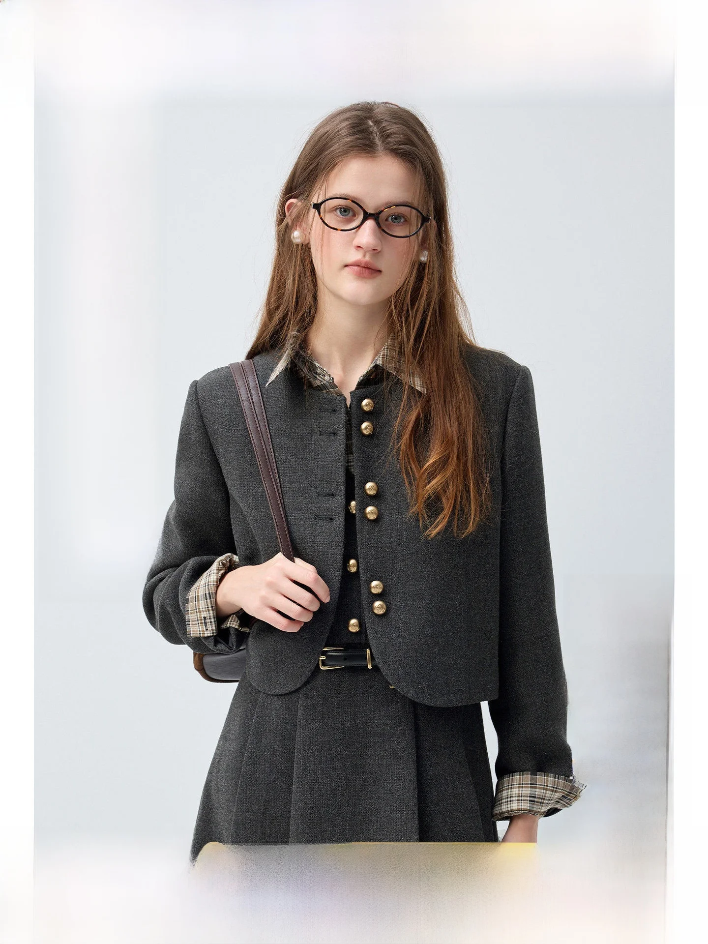 plus Size Women's round Neck Short Jacket Regular Fit Korean Style Commute Wool Blend Fabric Long Sleeve Spring New Arrival
plus Size Women's round Neck Short Jacket Regular Fit Korean Style Commute Wool Blend Fabric Long Sleeve Spring New Arrival