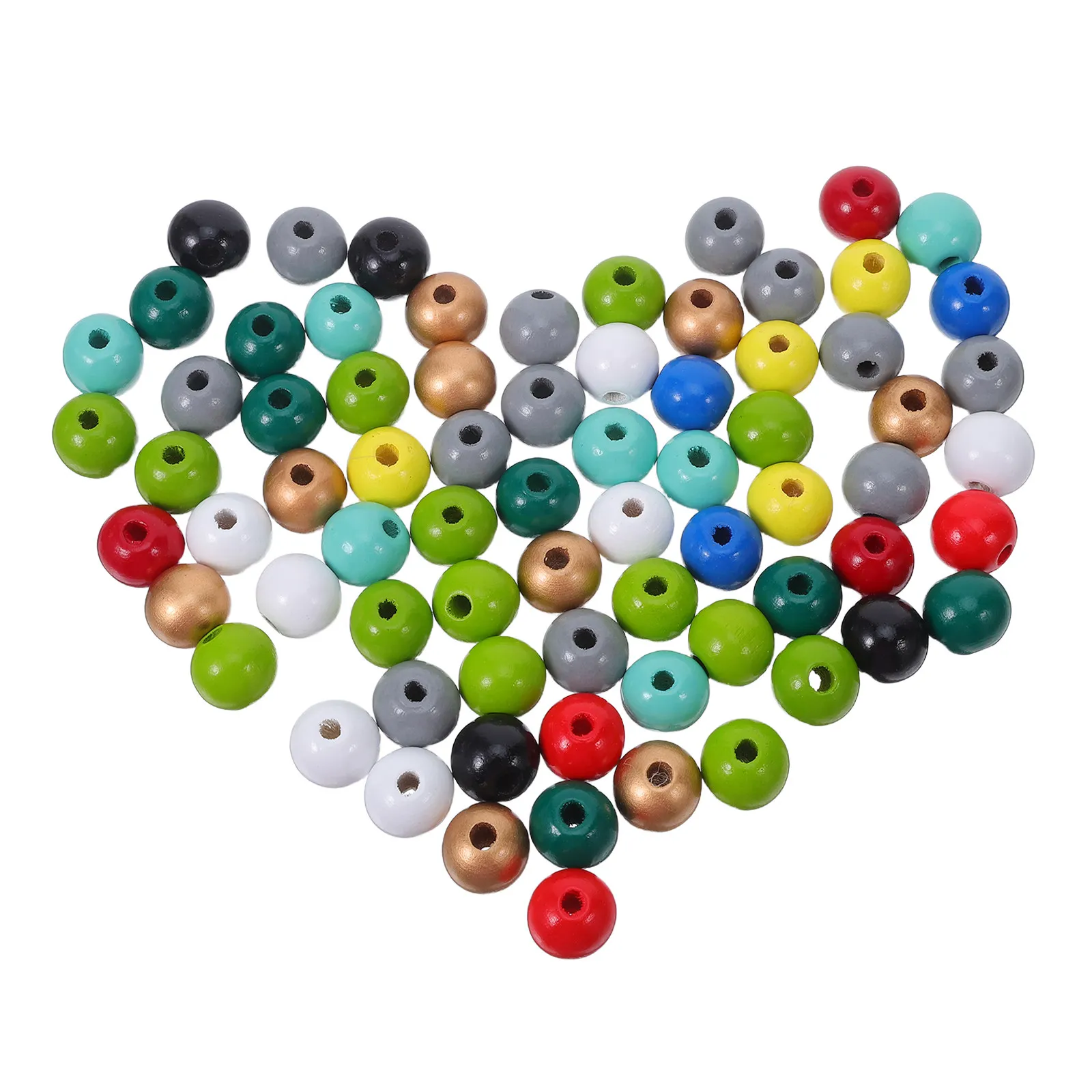 240Pcs Mixed Color Hole Wood Beads Round Smooth Surface Craft Jewelry Spacer Beads for Necklace Bracelet DIY Charms Decorative
240Pcs Mixed Color Hole Wood Beads Round Smooth Surface Craft Jewelry Spacer Beads for Necklace Bracelet DIY Charms Decorative