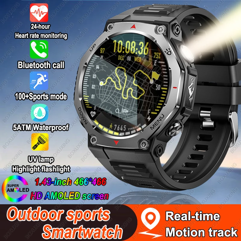 Новые умные часы для спорта на открытом воздухе Xiaomi T-Rex 3, мужские, 5 АТМ, водонепроницаемый фонарик, GPS, трек движения, пульсометр, BT Call, умные часы 
Новые умные часы для спорта на открытом воздухе Xiaomi T-Rex 3, мужские, 5 АТМ, водонепроницаемый фонарик, GPS, трек движения, пульсометр, BT Call, умные часы