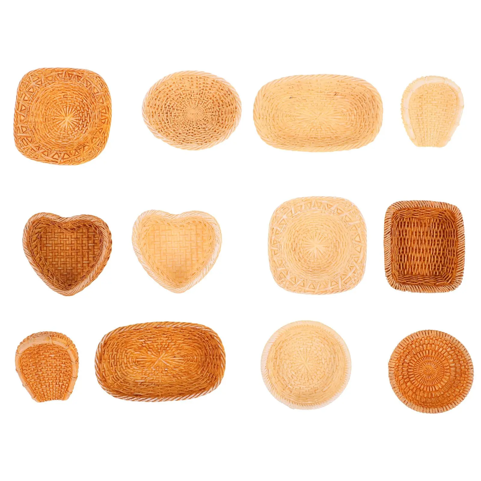 12 Pcs Miniature Wicker Baskets Rattan Basket Ornaments Small Picnic Colorful Woven Dollhouse Accessories Storage Miniatures
12 Pcs Miniature Wicker Baskets Rattan Basket Ornaments Small Picnic Colorful Woven Dollhouse Accessories Storage Miniatures