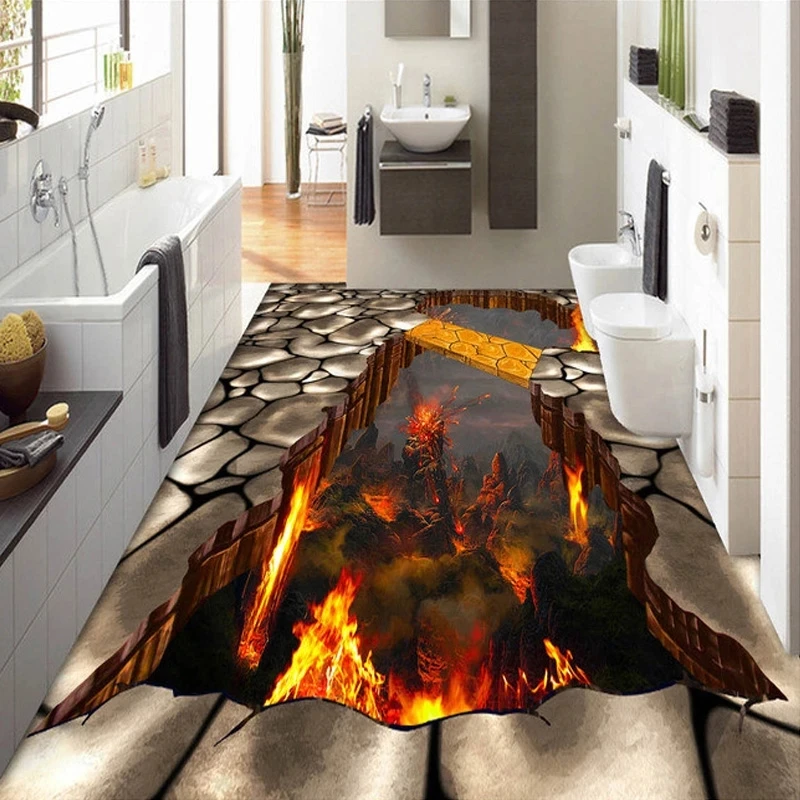 Customized 3D Volcanic Lava self-adhesive Wallpaper Modern Home Decor Living Room Floor Mural bedroom restaurant Hotel 8d study
Customized 3D Volcanic Lava self-adhesive Wallpaper Modern Home Decor Living Room Floor Mural bedroom restaurant Hotel 8d study