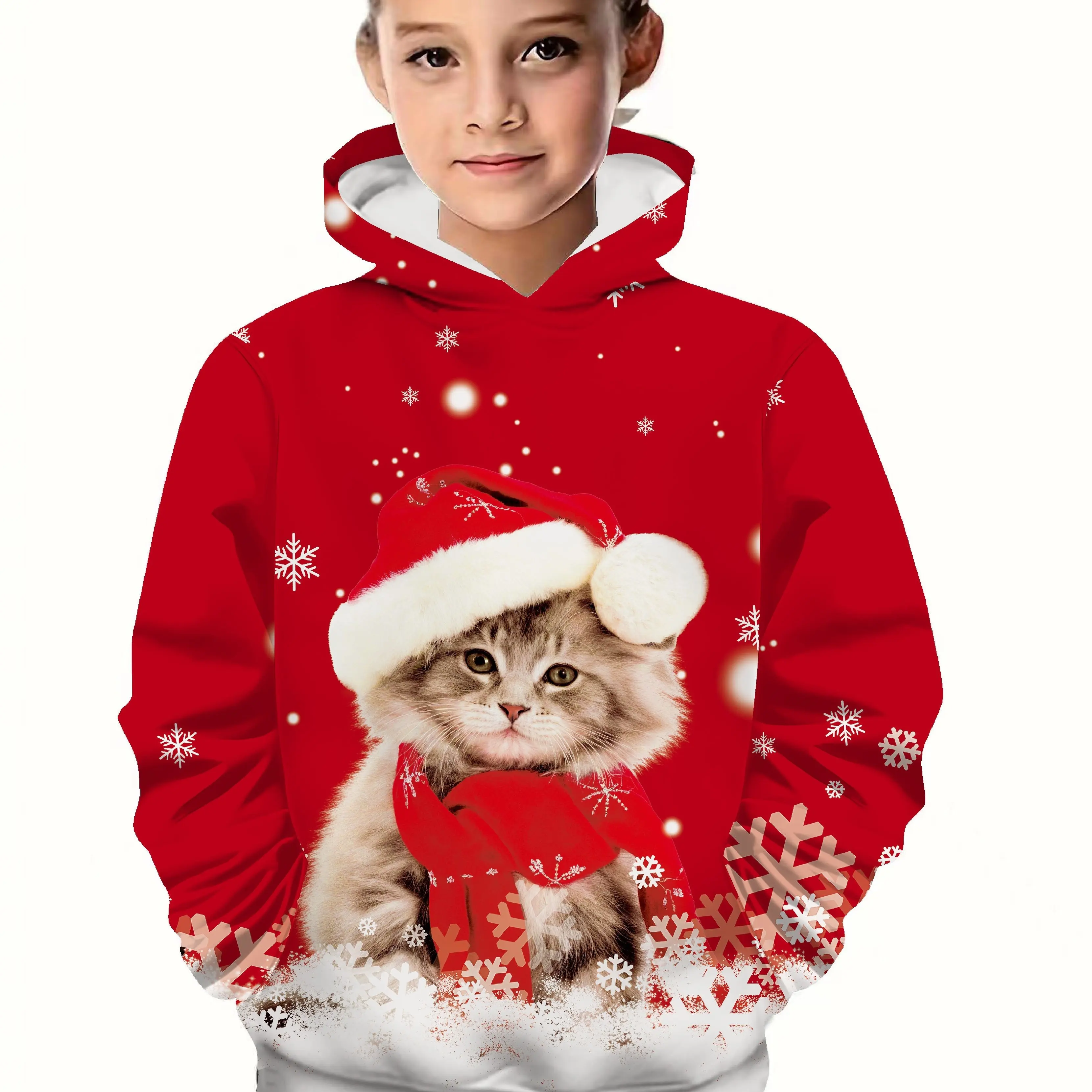 Kids Clothes Girl Hoodies Long Sleeve 3D Christmas Print Children Spring Fall Clothes Casual Cute Outdoor Boy Girl Clothes Tops
Kids Clothes Girl Hoodies Long Sleeve 3D Christmas Print Children Spring Fall Clothes Casual Cute Outdoor Boy Girl Clothes Tops