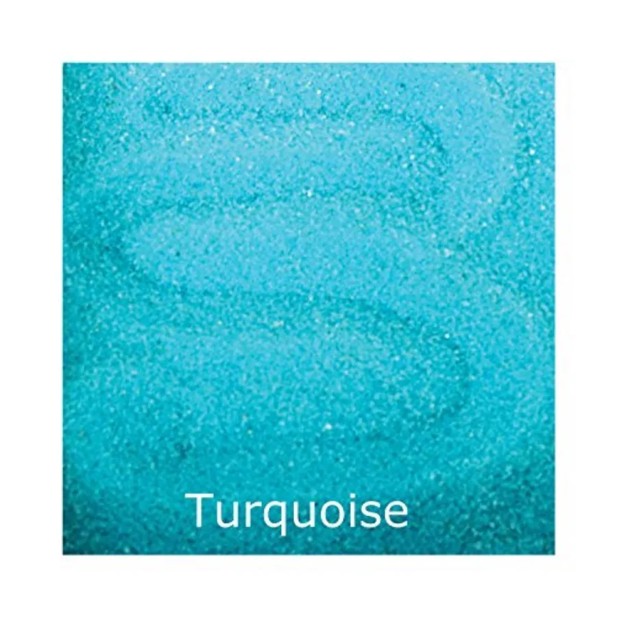 Turquoise Scenic Colored Sand 25lb 11.3kg Vibrant Fine Grain Colorfast Sand for Arts and Crafts
Turquoise Scenic Colored Sand 25lb 11.3kg Vibrant Fine Grain Colorfast Sand for Arts and Crafts