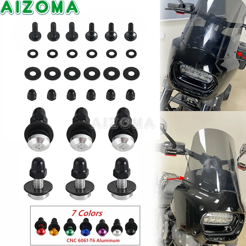 For Harley Memphis Shade Road Warrior Fairing Windshield Nut Fastener T25 Windscreen Bolt Decorative Screw Motorcycle Accessorie
For Harley Memphis Shade Road Warrior Fairing Windshield Nut Fastener T25 Windscreen Bolt Decorative Screw Motorcycle Accessorie