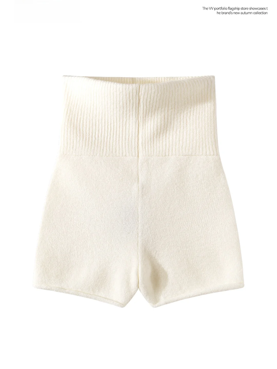 Anti-Aging White Knitted Brushed Hem Base Casual Shorts Women Spring Spicy High Waist Slimming Small Size Pants Straight Leg
Anti-Aging White Knitted Brushed Hem Base Casual Shorts Women Spring Spicy High Waist Slimming Small Size Pants Straight Leg