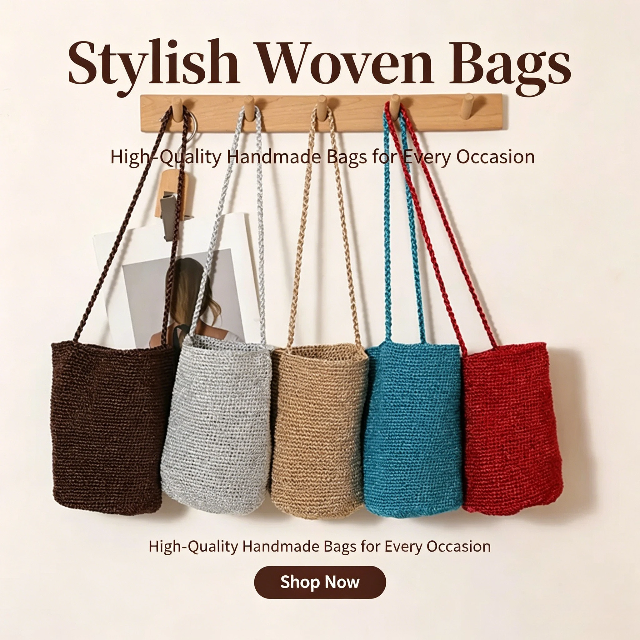 Crossbody Glitter Shiny Thread Grass Woven Bucket Bag, Eco-Friendly Solid Color Bag for Evening Party & Beach Vacation
Crossbody Glitter Shiny Thread Grass Woven Bucket Bag, Eco-Friendly Solid Color Bag for Evening Party & Beach Vacation