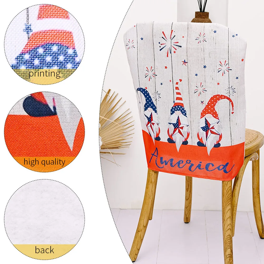 2Pcs Chair Cover Decorative Dining Protective Covers for Home Hotel Banquet Meeting Celebration Festive Atmosphere Creative
2Pcs Chair Cover Decorative Dining Protective Covers for Home Hotel Banquet Meeting Celebration Festive Atmosphere Creative