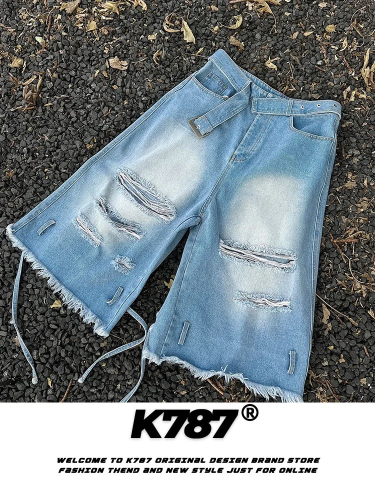 K787 American Retro Hole Design Denim Seven-Foot Pants Unisex Straight Hip Hop Frayed Wide Leg Casual Jeans High Waist Cotton...
K787 American Retro Hole Design Denim Seven-Foot Pants Unisex Straight Hip Hop Frayed Wide Leg Casual Jeans High Waist Cotton...