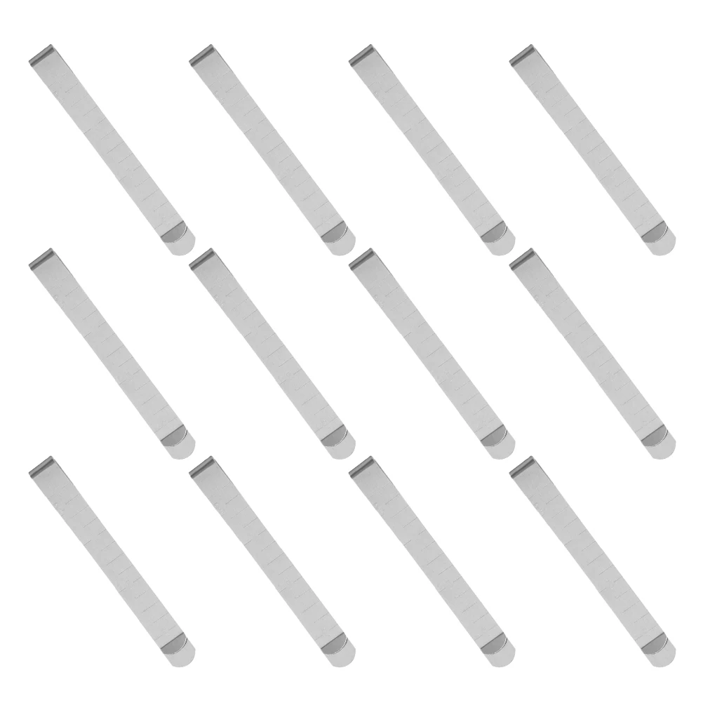 12pcs Stainless Steel Hemming Clips 3 Inch Crimping Marker Ruler Sewing Supplies Quilting Tools Non Rusting Measurement Aid
12pcs Stainless Steel Hemming Clips 3 Inch Crimping Marker Ruler Sewing Supplies Quilting Tools Non Rusting Measurement Aid