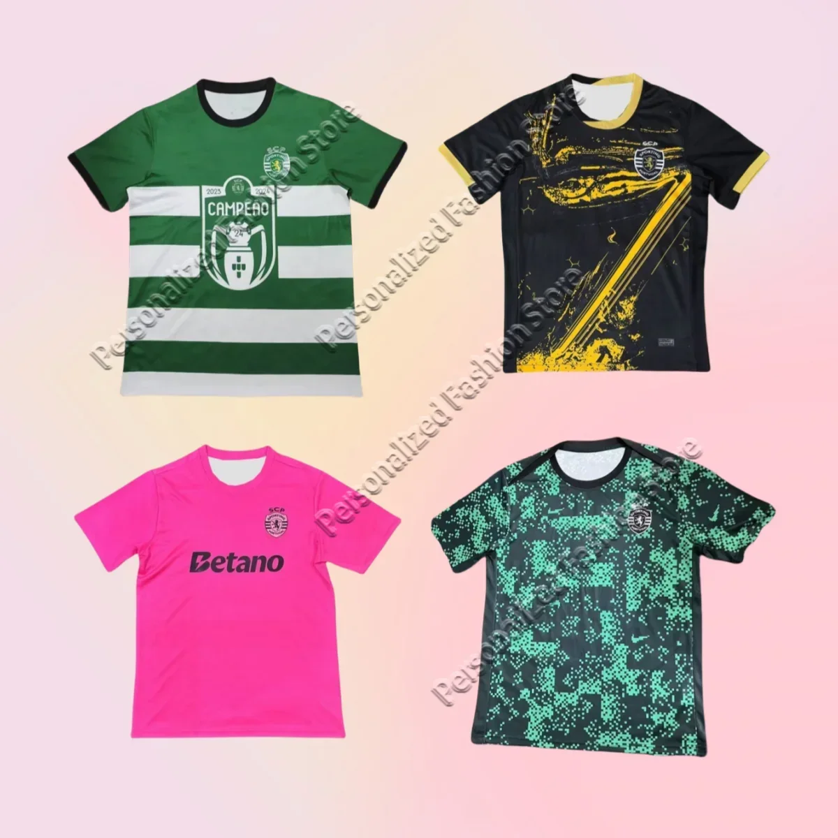 2025 Lisbon Athletic Jerseys Home Sporting60th Anniversary Edition Football Jerseys 3D Printing Breathable and Comfortable
2025 Lisbon Athletic Jerseys Home Sporting60th Anniversary Edition Football Jerseys 3D Printing Breathable and Comfortable