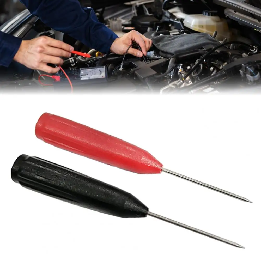 Ultra-thin Test Probes 2 Pcs 2mm Extended Needle Test Probes Non-destructive Insulation Piercing Tips Stainless Steel Electrical
Ultra-thin Test Probes 2 Pcs 2mm Extended Needle Test Probes Non-destructive Insulation Piercing Tips Stainless Steel Electrical
