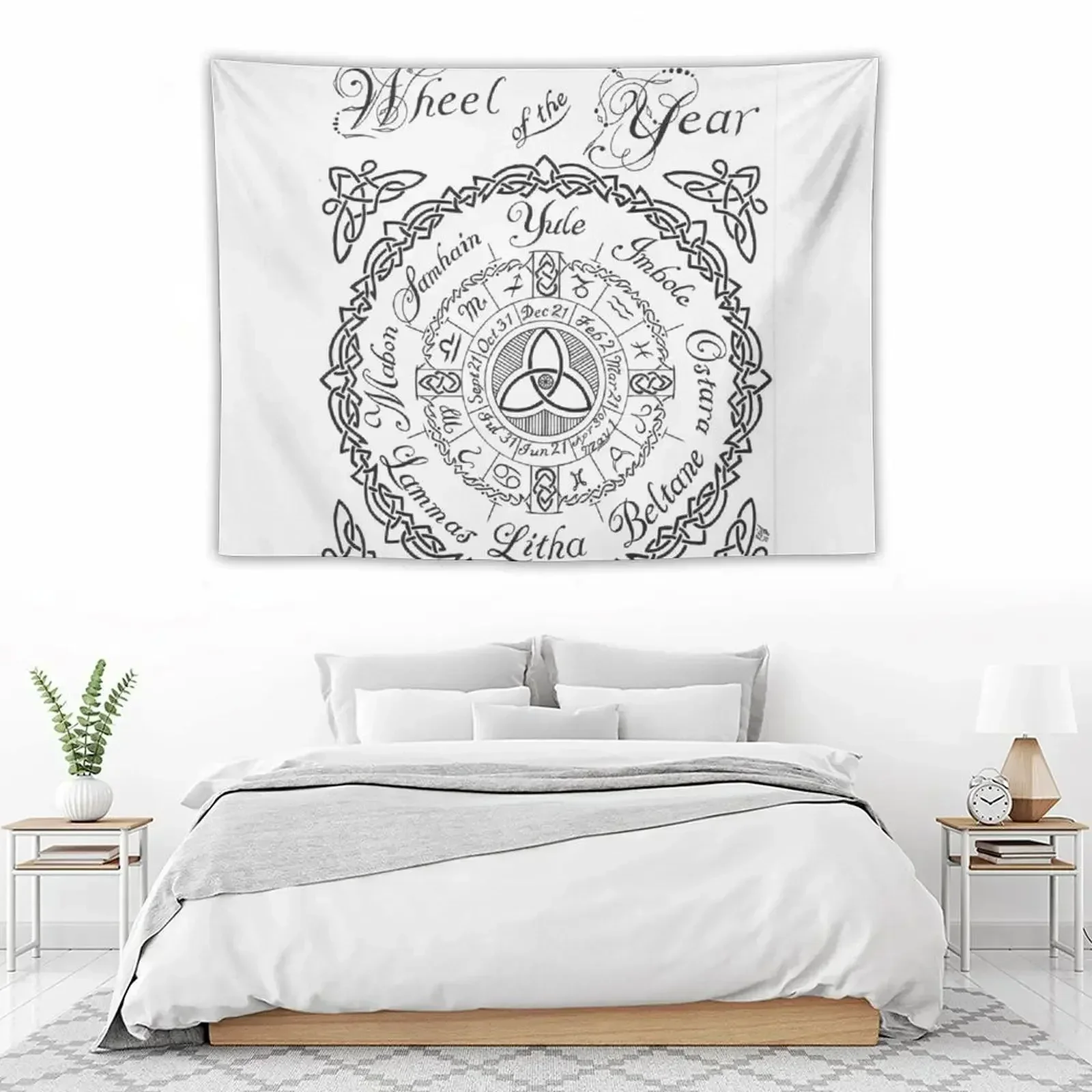 Wheel of the Year Tapestry Home Decorations Aesthetic Aesthetics For Room Tapestry
Wheel of the Year Tapestry Home Decorations Aesthetic Aesthetics For Room Tapestry