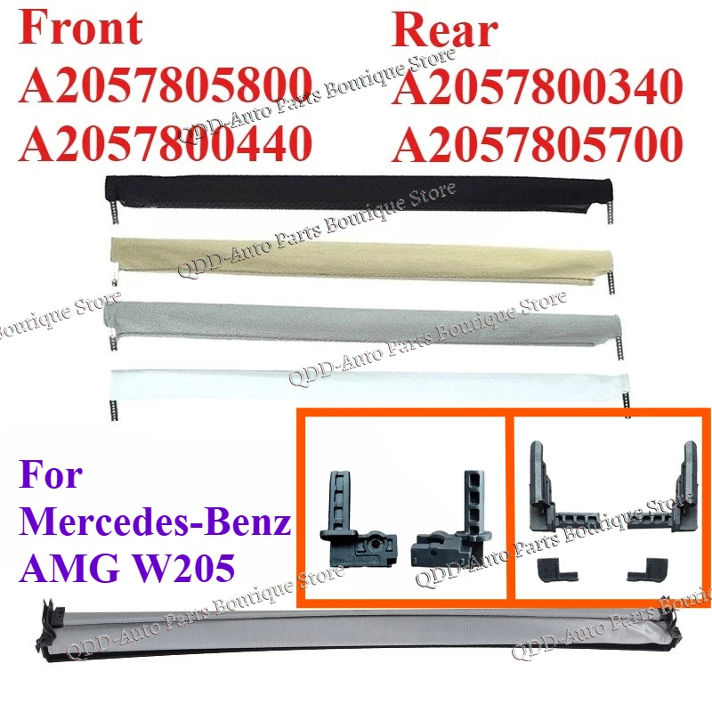 F/R A2057800340 A2057805700 A2057805800 A2057800440 For Mercedes-Benz AMG W205 C63 Car Skylight Shutter Sunroof Sunshade Shade
F/R A2057800340 A2057805700 A2057805800 A2057800440 For Mercedes-Benz AMG W205 C63 Car Skylight Shutter Sunroof Sunshade Shade