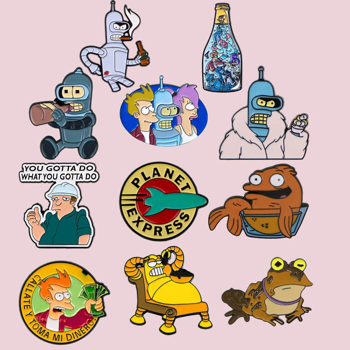Cartoon Robot Enamel Pin Toad Metal Brooch Lapel Pin Badge on Backpack Clothing Accessories Fashion Jewelry Friends Gifts
Cartoon Robot Enamel Pin Toad Metal Brooch Lapel Pin Badge on Backpack Clothing Accessories Fashion Jewelry Friends Gifts