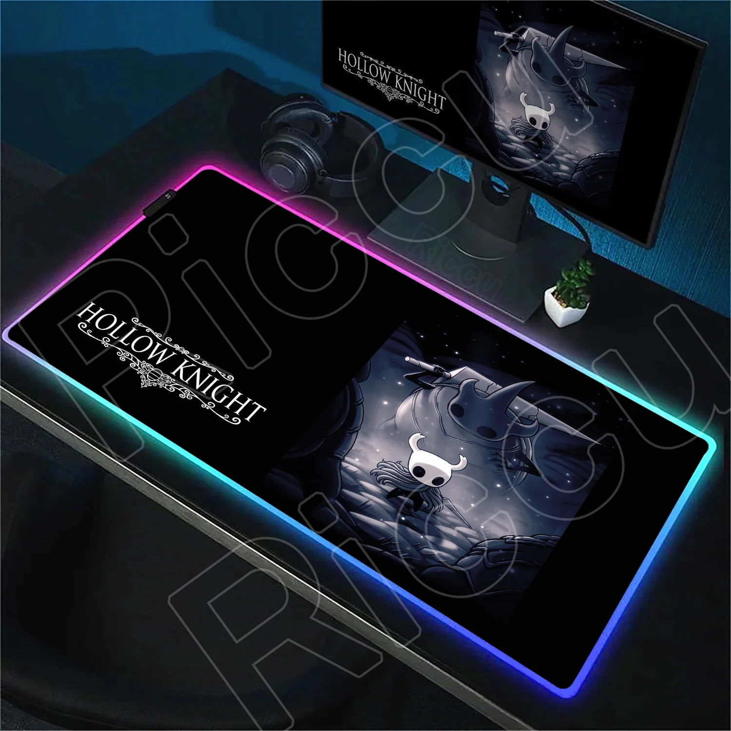 Large RGB Mousepads Hollow Knight Anime Gaming Luminescence Mouse Pad XXL Office Company Keyboard Mats Carpet With LED Backlight
Large RGB Mousepads Hollow Knight Anime Gaming Luminescence Mouse Pad XXL Office Company Keyboard Mats Carpet With LED Backlight