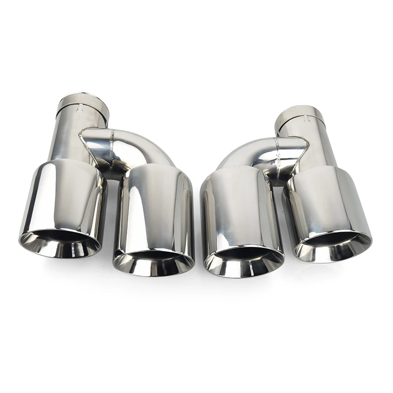Universal Stainless Dual Exhaust Tips H Type Muffler Exhaust Pipes Decoration Exterior Modify Car Tailpipe
Universal Stainless Dual Exhaust Tips H Type Muffler Exhaust Pipes Decoration Exterior Modify Car Tailpipe
