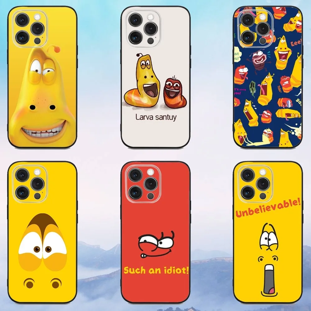 L-Larva Phone Case For iPhone 16,15,14,13,12,11,Pro,X,XS,Max,XR,Plus,Mini Soft Black Cover
L-Larva Phone Case For iPhone 16,15,14,13,12,11,Pro,X,XS,Max,XR,Plus,Mini Soft Black Cover