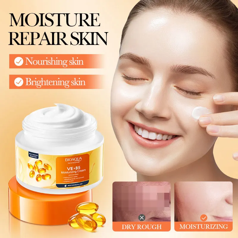 Vitamin EB5 Moisturizing Multi-Repair Cream Skin Care Anti-Wrinkle Moisturizing Whitening Pore Shrink Cream
Vitamin EB5 Moisturizing Multi-Repair Cream Skin Care Anti-Wrinkle Moisturizing Whitening Pore Shrink Cream