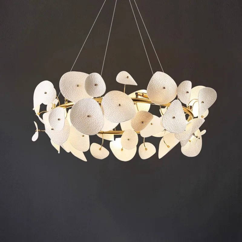 Gold Branches Luxury Ceramic lotus leaf Chandelier light For Living Room Bedroom dining room Hotel Decor Romantic Hanging Lamp
Gold Branches Luxury Ceramic lotus leaf Chandelier light For Living Room Bedroom dining room Hotel Decor Romantic Hanging Lamp