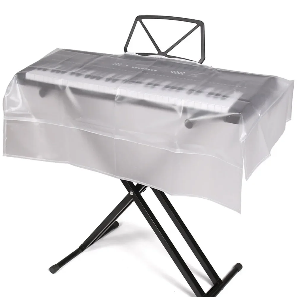 Transparent Dust Cover for 61 / 88 Key Keyboards Made from Environmentally Safe PEVA Effective Dust Prevention
Transparent Dust Cover for 61 / 88 Key Keyboards Made from Environmentally Safe PEVA Effective Dust Prevention