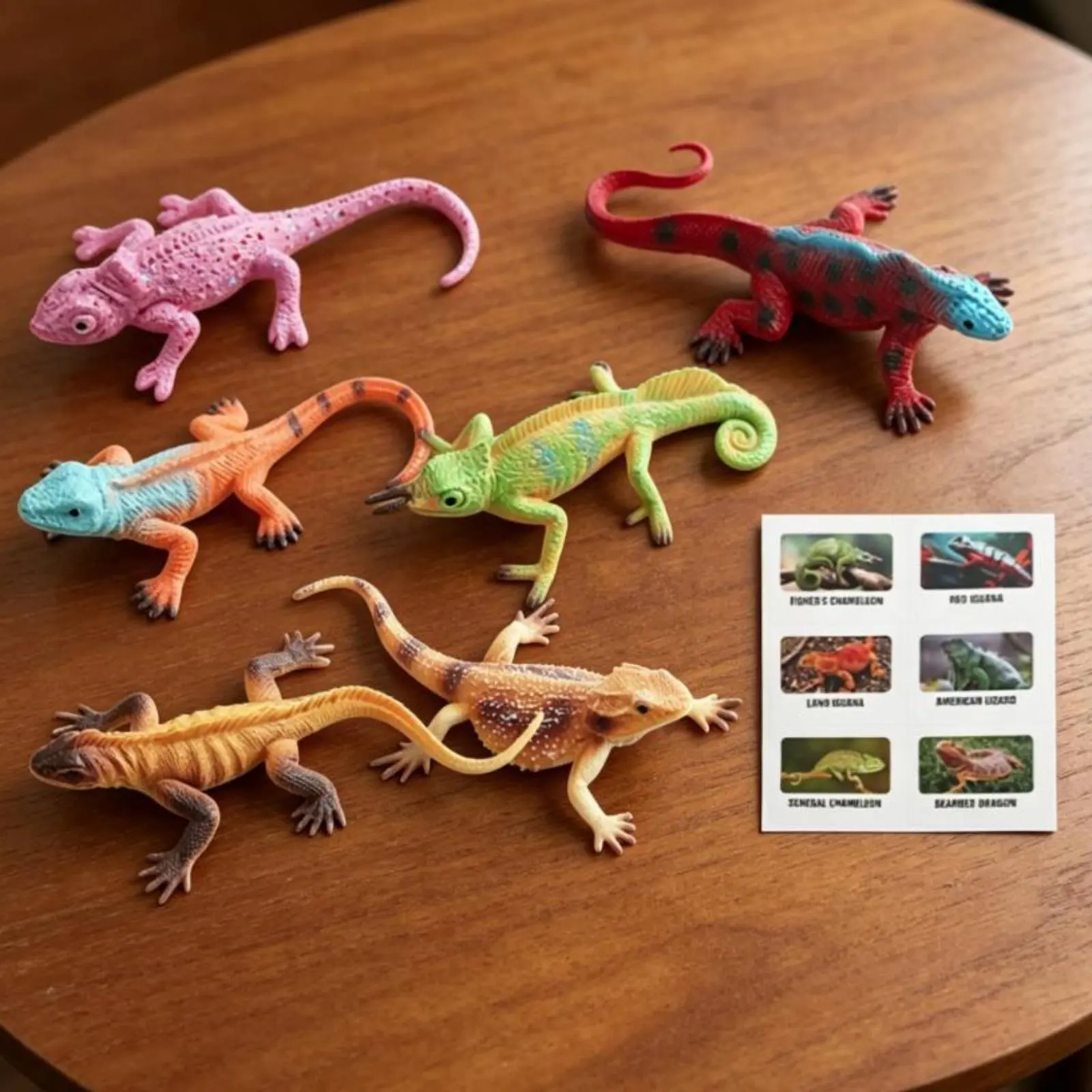 Realistic Lizard Figurine Educational Lizard Model Toy Amphibian Figure Decoration Bearded Dragon Figurine PVC for School
Realistic Lizard Figurine Educational Lizard Model Toy Amphibian Figure Decoration Bearded Dragon Figurine PVC for School