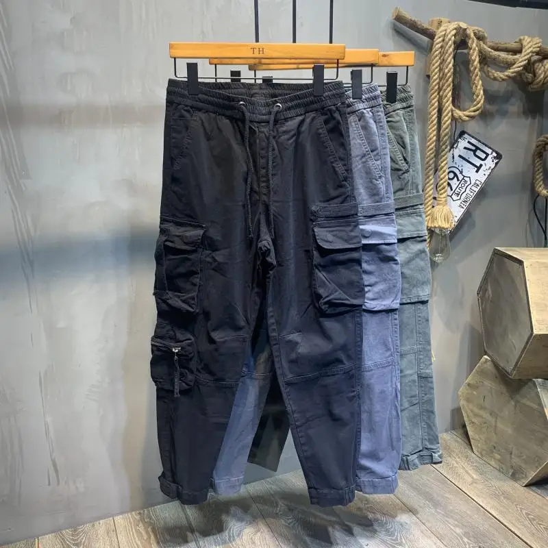 Retro American Casual Work Pants Men's Loose Trendy Brand Spring Autumn Sle Men's Cuffed Slim Fit Harem Pants
Retro American Casual Work Pants Men's Loose Trendy Brand Spring Autumn Sle Men's Cuffed Slim Fit Harem Pants