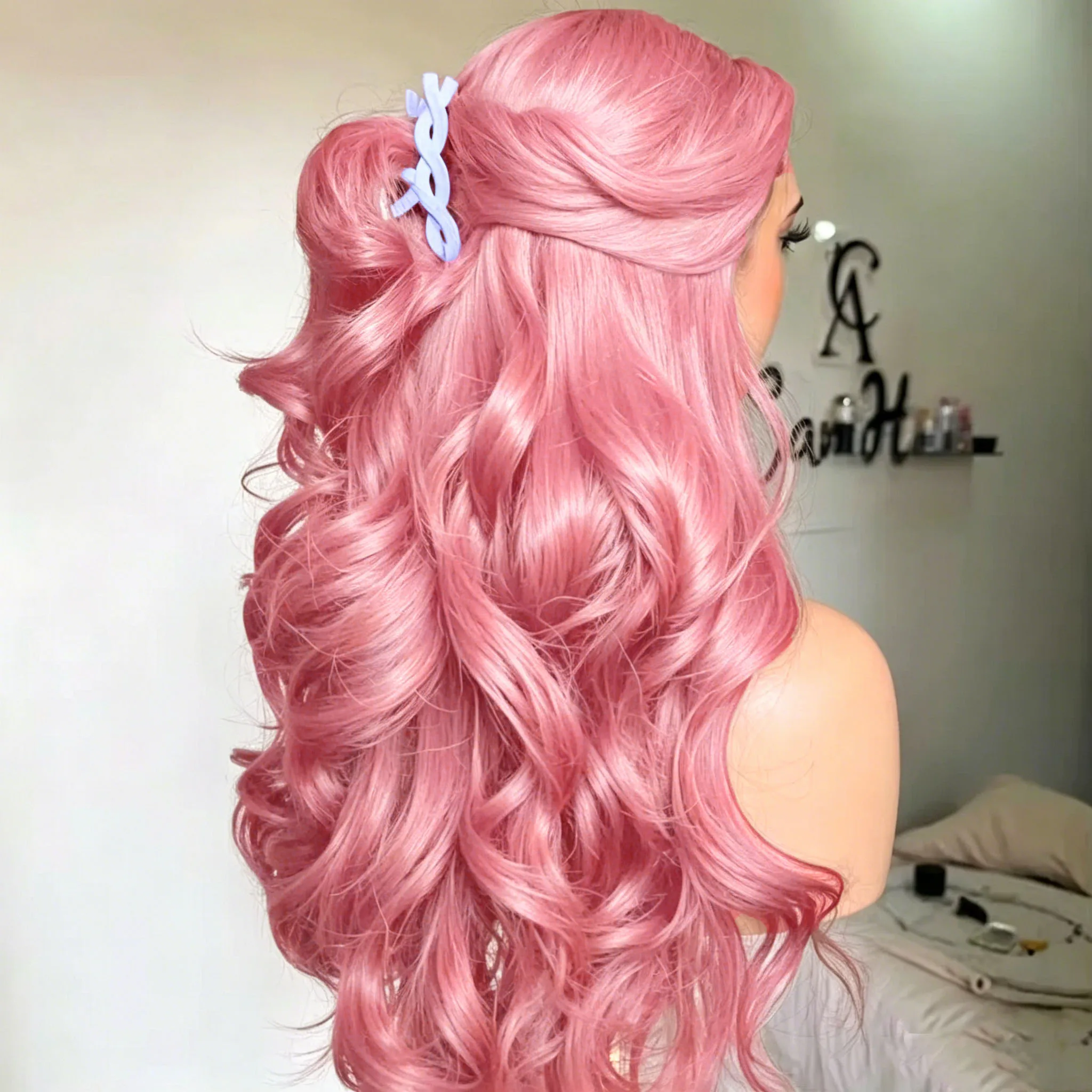 Smilegirl 30 Inch Body Wave Pink 13x6 Hd Lace Frontal Human Hair Wig Light Pink Colored Human Hair Wigs 13x4 Hd Lace Front Wigs For Women
Smilegirl 30 Inch Body Wave Pink 13x6 Hd Lace Frontal Human Hair Wig Light Pink Colored Human Hair Wigs 13x4 Hd Lace Front Wigs For Women