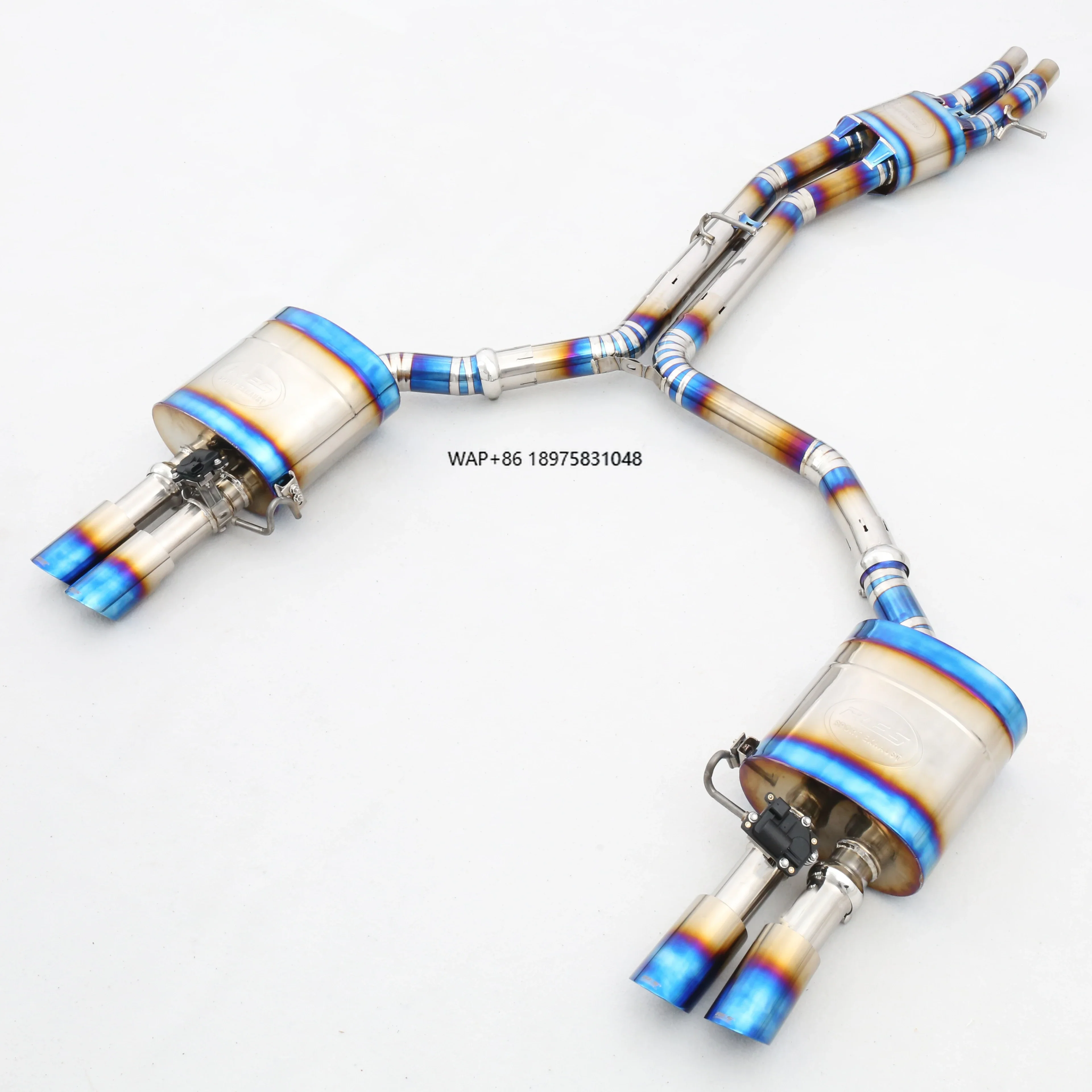 Factory Customization 304 Stainless Steel/Titanium Valved Exhaust System 2013-2017 S8 D4 4.0T EA825 Custom Exhaust Pipes
Factory Customization 304 Stainless Steel/Titanium Valved Exhaust System 2013-2017 S8 D4 4.0T EA825 Custom Exhaust Pipes