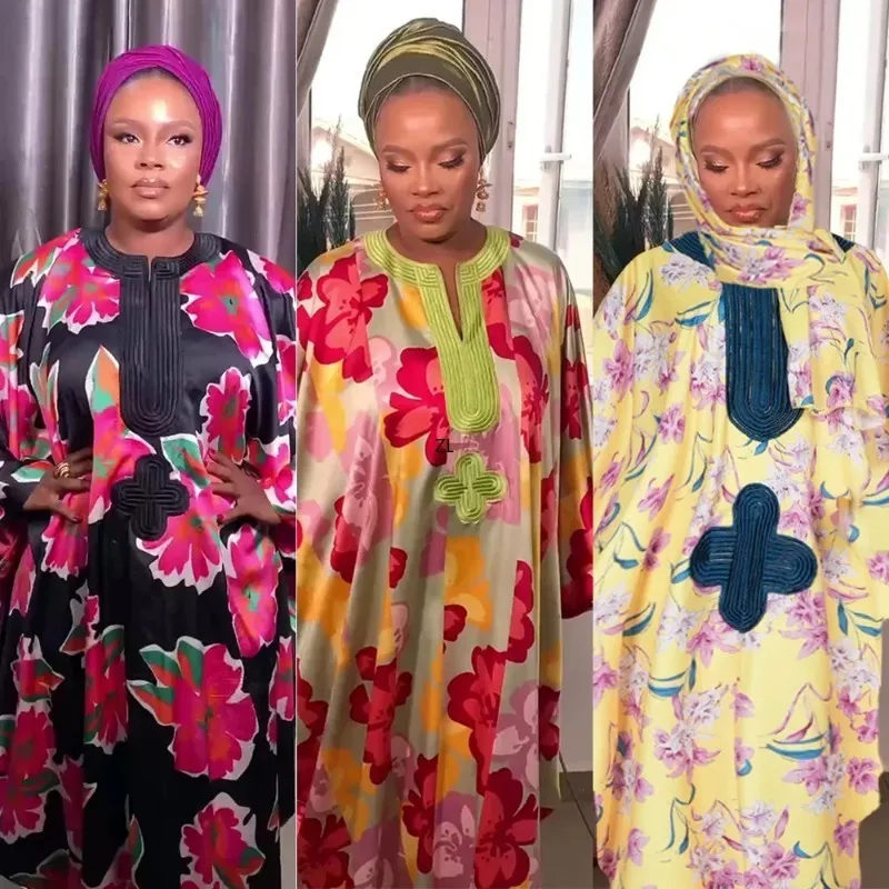 Robe African Clothes Abayas for Women Dubai African Muslim Fashion Dress Kaftan Plus Size Evening Party Dresses Satin Boubou
Robe African Clothes Abayas for Women Dubai African Muslim Fashion Dress Kaftan Plus Size Evening Party Dresses Satin Boubou