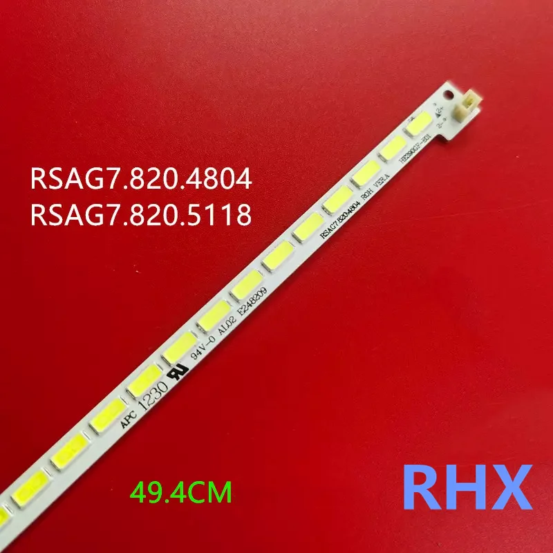 FOR Hisense LED39K311N/K100N LED Bar JT-1113938-A RSAG7.820.4804 5118 TV 1piece=56LED 49.4CM
FOR Hisense LED39K311N/K100N LED Bar JT-1113938-A RSAG7.820.4804 5118 TV 1piece=56LED 49.4CM