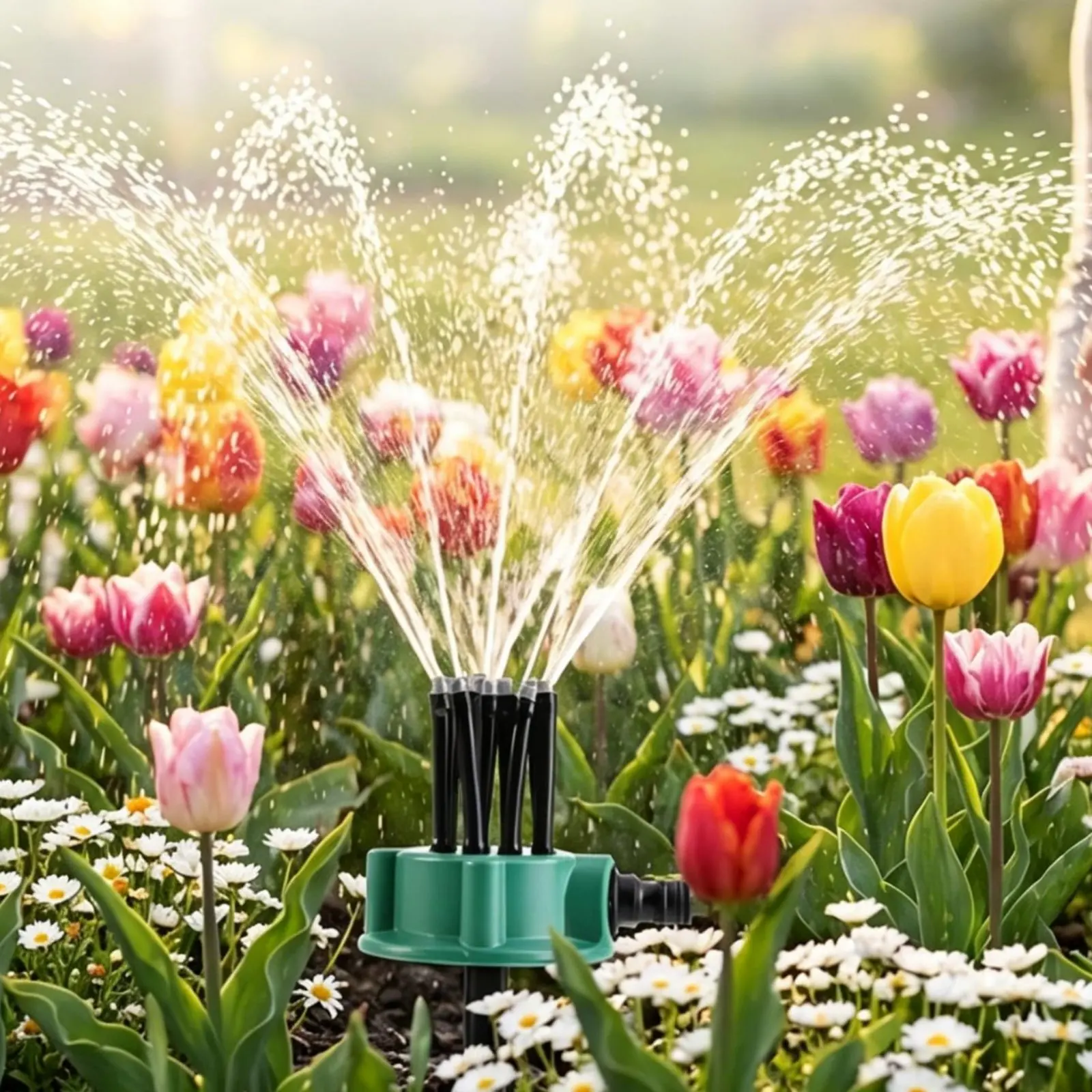Automatic Whirling Sprinkler Easy to Install Multi Head Sprinkler for Yard
Automatic Whirling Sprinkler Easy to Install Multi Head Sprinkler for Yard